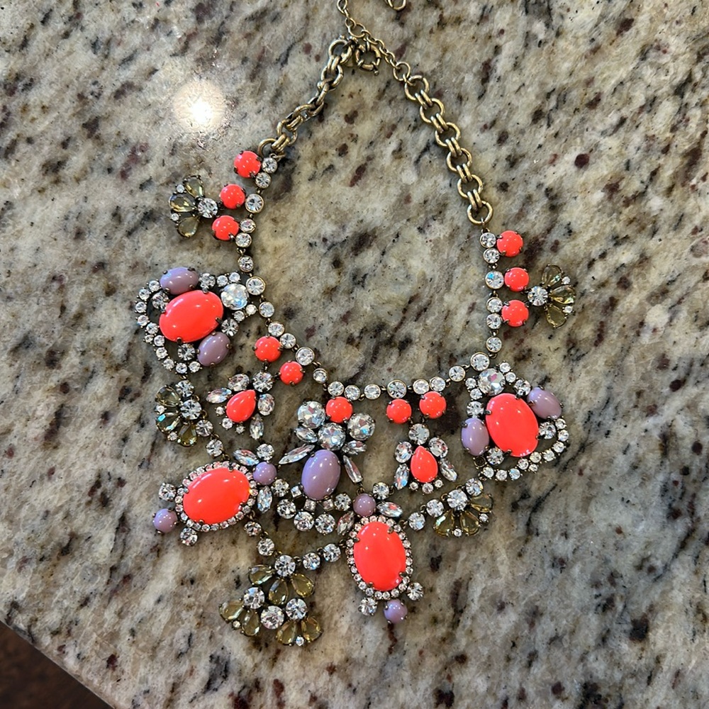 Absolutely stunning j crew bib necklace